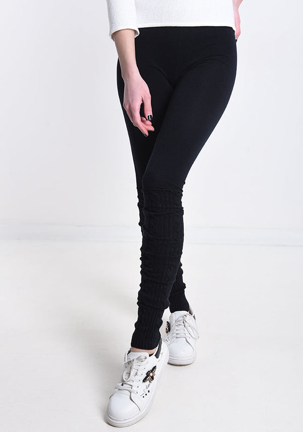 Leggings aus Wollmischung Gr S-L